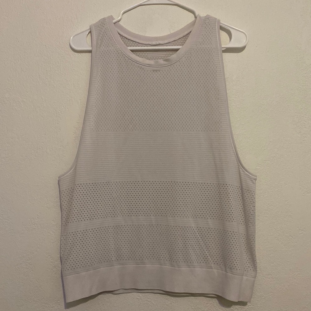 lulu see through muscle tank top
